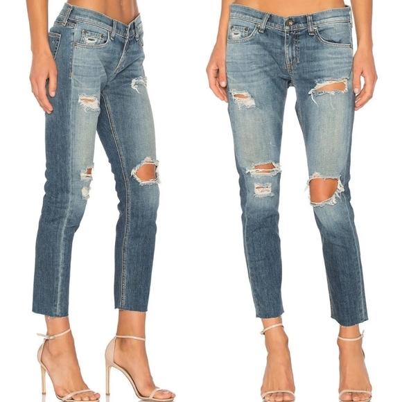 Rag & Bone Dre Capri Denim - Picture 1 of 7